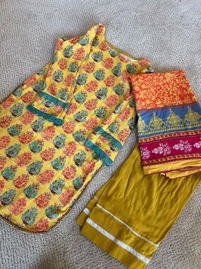 Indian Pakistani dress Khaddar 3 piece